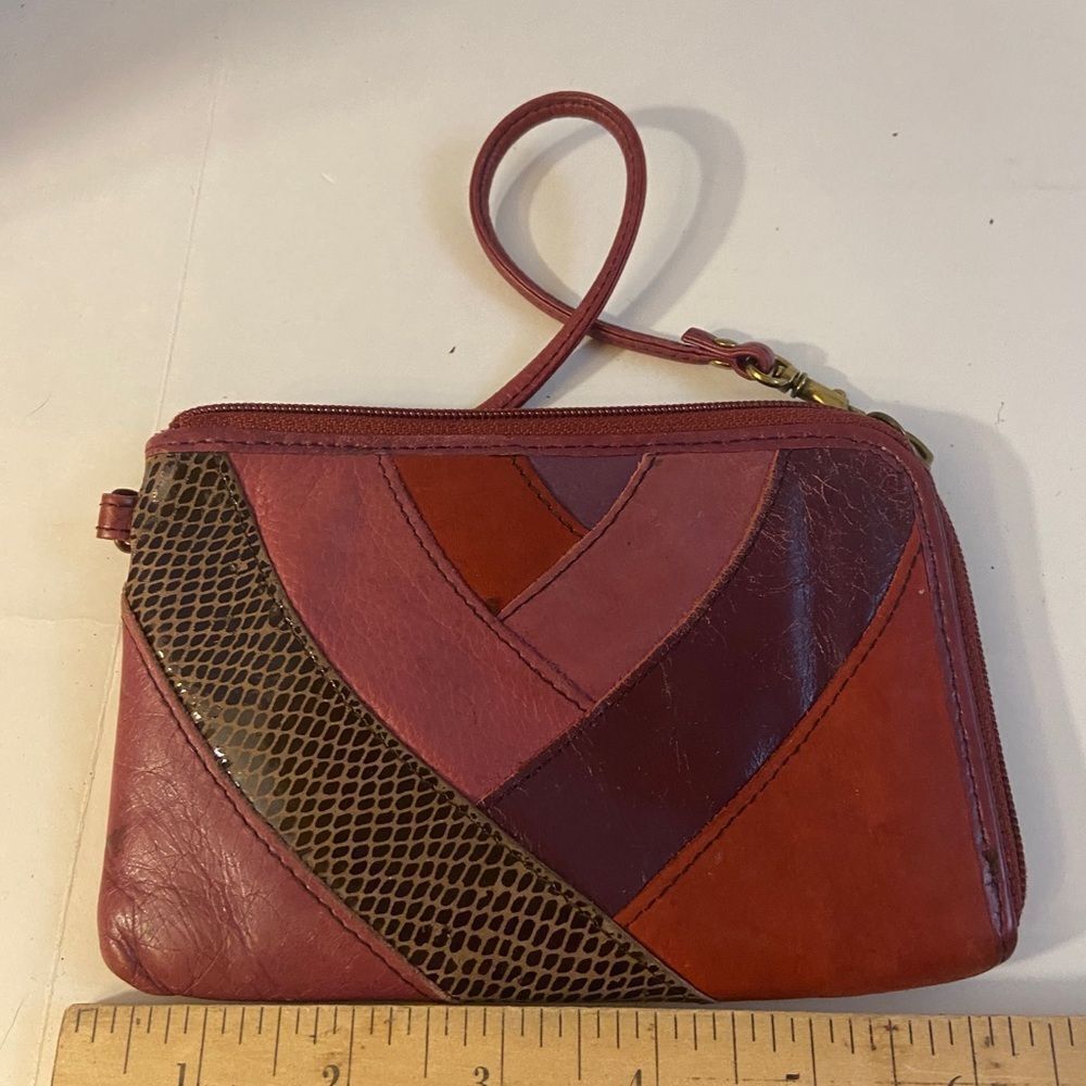 Fossil Wristlet Wallet Red - image 1